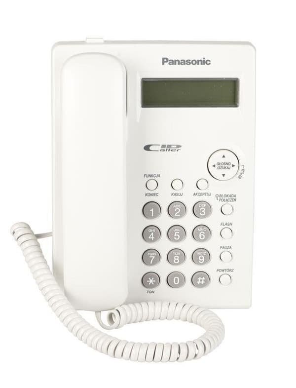 Panasonic KX-TSC11 DECT telefon Vis nummer Hvid