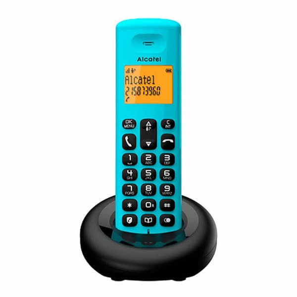 Telefon Alcatel Svart, Grön