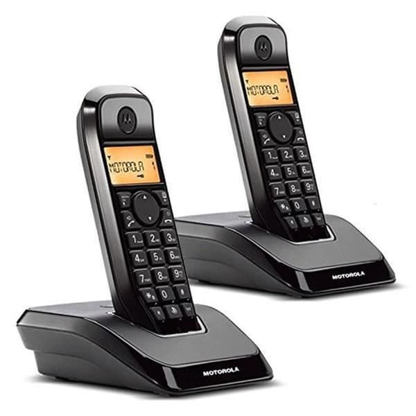 Motorola S1202 sladdlös telefon (2 st)