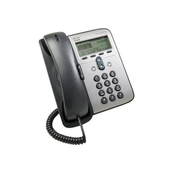 CISCO IP PHONE 7911G VoIP-telefon med 1 användarlicens- REFURBISHED