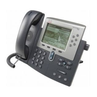 Cisco Unified IP Phone 7962 - Base - Monokrom LCD-skärm - Digital handsfree - VoIP