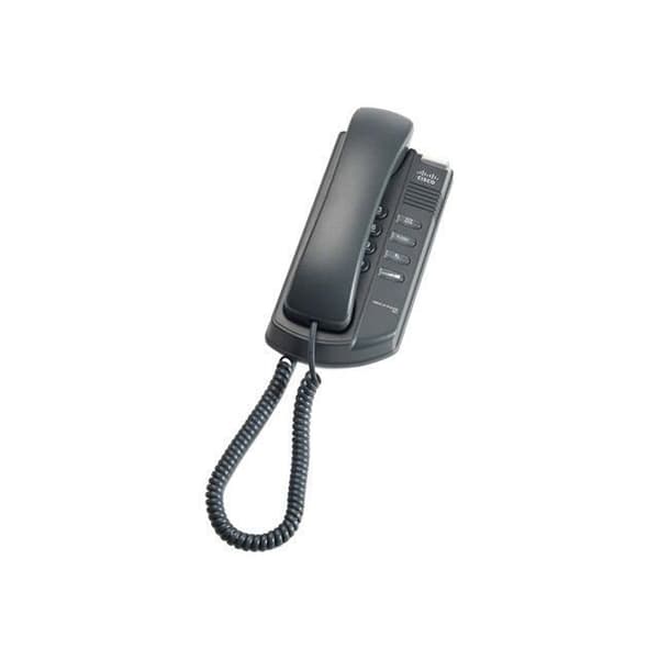 VoIP-telefon - CISCO - SPA 301 - Handsfree - Automatisk återuppringning - Svart- USED