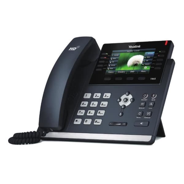 VoIP-telefon - YEALINK - SIP-T46S - 16 linjer - 1000 poster - LCD