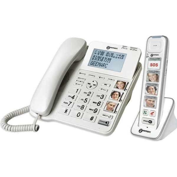 GEEMARC AMPLIDECT COMBI-PHOTO 295 trådad telefon + PhotoDECT 295