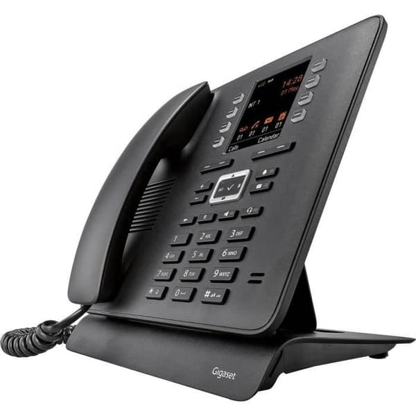 Gigaset Pro Maxwell C S30853-H4007-R101 VoIP-telefon med sladd TFT Svart 1 st.