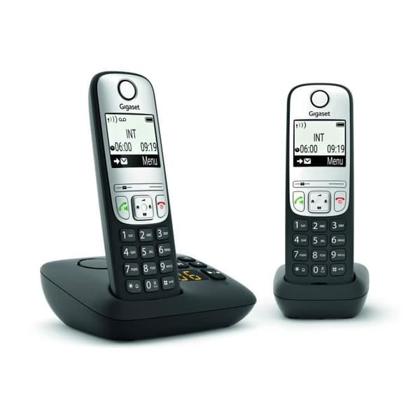 GIGASET A690A DUO SVART L36852-H2830-B101 Svart