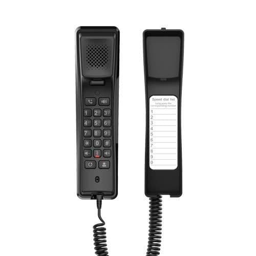 FANVIL H2U-B TELEFON SVART 2 LINE KORDSET