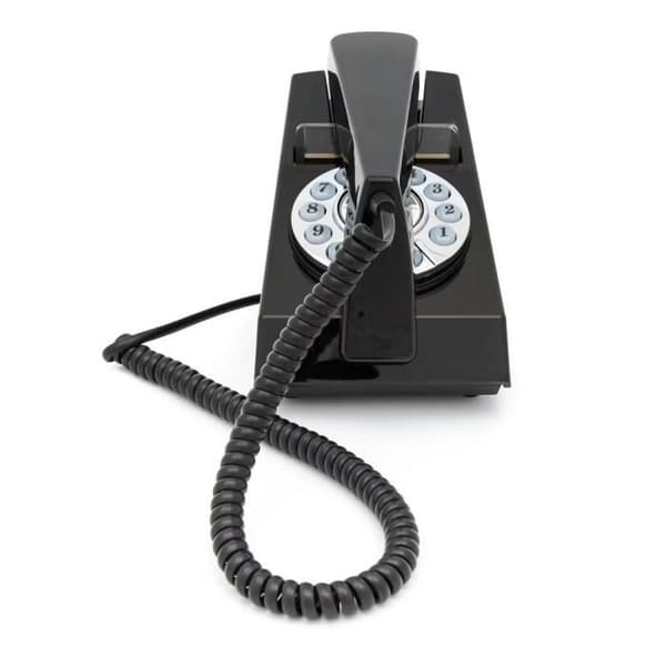 GPO Trim Black - Vintage tryckknappstelefon