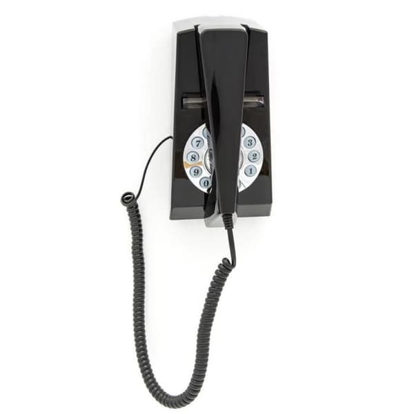 GPO Trim Black - Vintage tryckknappstelefon