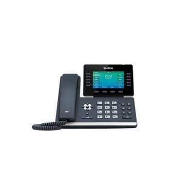 Yealink SIP-T54W VoIP-telefon - 10 Wifi Line LCD-telefon med sladd - Svart