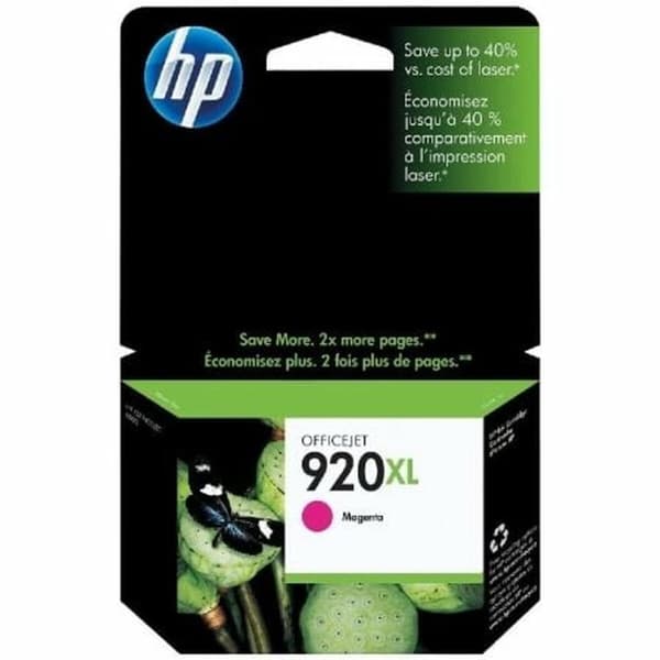 Original blækpatron HP 920XL (4 pcs) Magenta