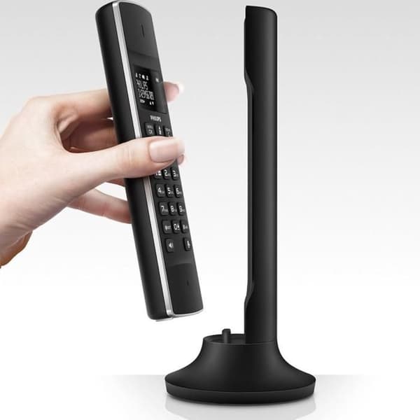 Philips Linea M4501B/01 Hemtelefon - DECT-telefon - 1 handsett - Svart