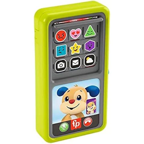 Fisher-Price My Smartphone 2-i-1 inlärningsleksak med ljus och musik