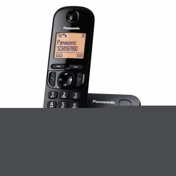 Trådlös Telefon Panasonic KX-TGC210 - Svart Svart