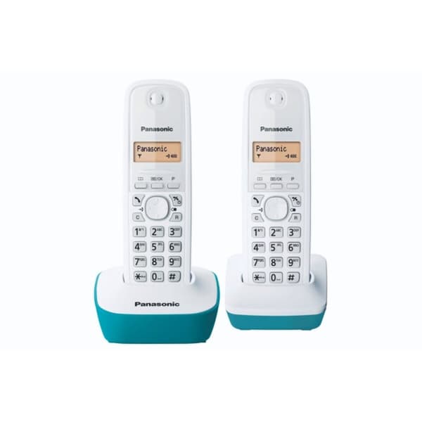 Trådløs telefon Panasonic KX-TG1612FRC Rav Blå/hvid
