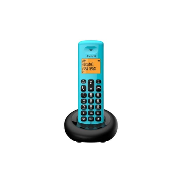 Trådløs telefon Alcatel E160 Sort, Grøn