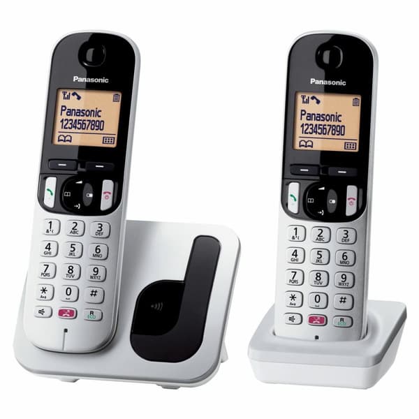 Trådlös Telefon Panasonic KX-TGC252SPS Svart, Grå