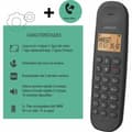 Miniatyrbild 6 av 6: Markkabeltelefon Logicom DECT ILOA 150 SOLO Svart
