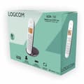 Miniatyrbillede 6 af 6: Fastnettelefon Logicom DECT ILOA 150 SOLO Aubergine
