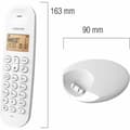 Miniatyrbild 2 av 4: Markkabeltelefon Logicom DECT ILOA 150 SOLO Vit
