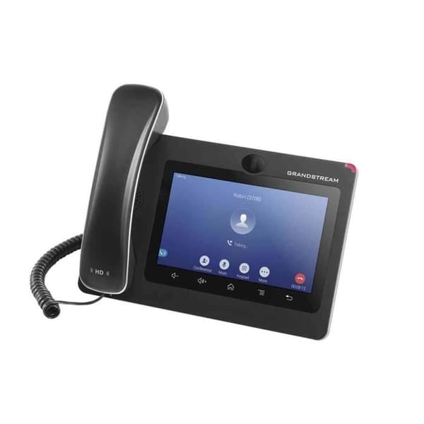 Den Android-baserade Grandstream GXV-3370 IP Video Phone är en ny, original och gratis produkt, som tillhör Svart