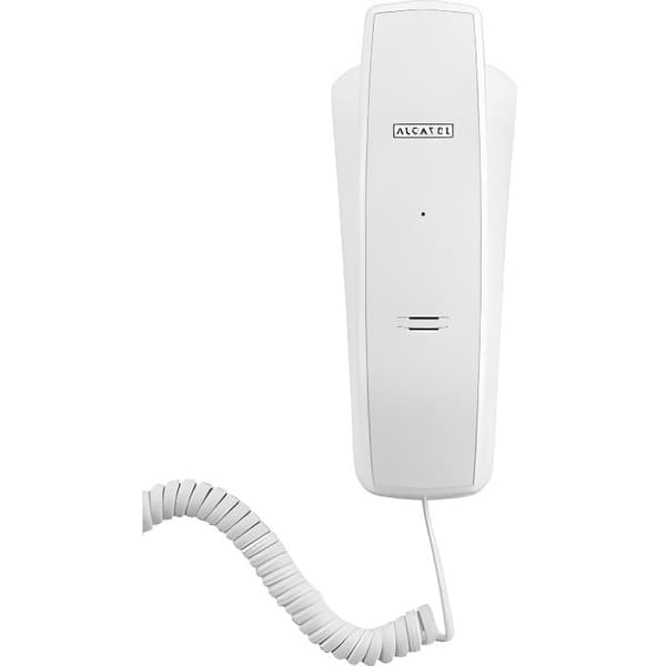 Alcatel Temporis 10 fast telefon - Vit - Ljusdiod - Återuppringningsknapp - Väggmontering möjlig