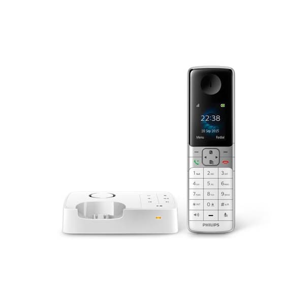 Philips D6351W Trådlös telefon med telefonsvarare - Skärm 1,8"