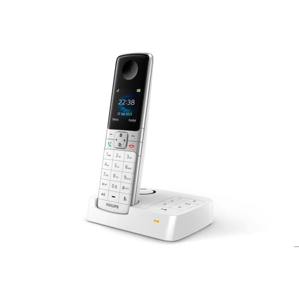 Philips D6351W Trådlös telefon med telefonsvarare - Skärm 1,8" Vit
