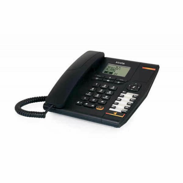 Markkabeltelefon Alcatel ATL1417258 Svart Svart