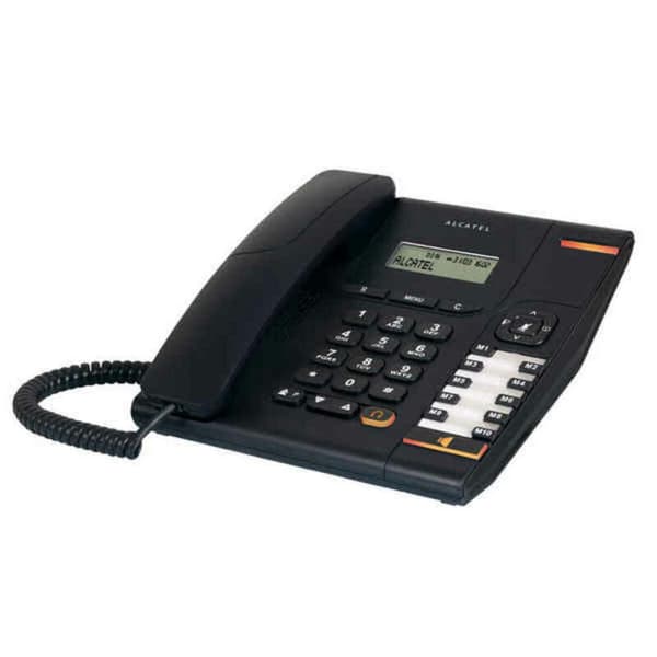 Markkabeltelefon Alcatel ATL1407525 Svart Svart