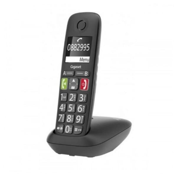 Trådløs telefon Gigaset E290 Sort Sort
