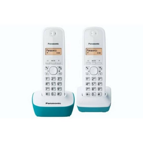 Trådløs telefon Panasonic KX-TG1612FRC Rav Blå/hvid