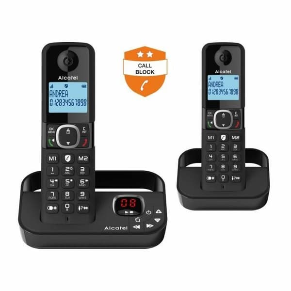 Fastnettelefon Alcatel F860 Sort