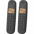 Miniatyrbillede 3 af 6: Fastnettelefon Logicom DECT ILOA 255T DUO Sort