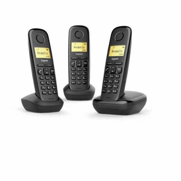 Trådløs telefon Gigaset A170 Trio 1,5" Sort Sort