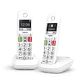 Miniatyrbillede 1 af 2: Trådløs telefon Gigaset E290 Duo Hvid