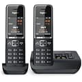 Miniatyrbild 1 av 2: Gigaset Comfort 550A Duo Trådlös telefonsvarare Headsetanslutning
