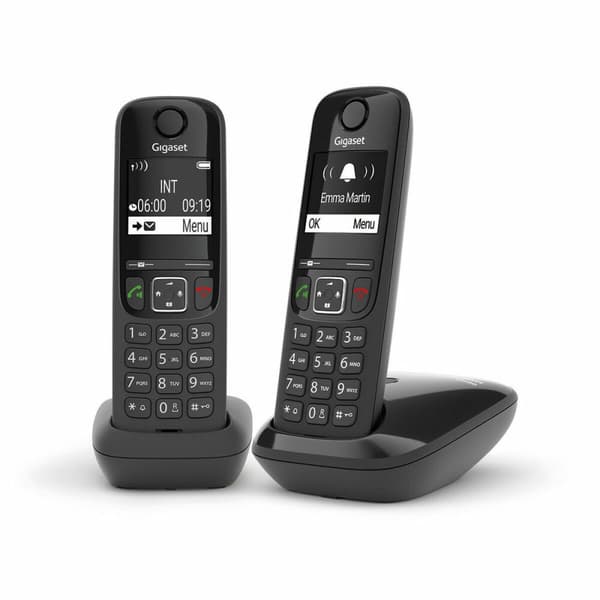 Trådløs telefon Gigaset AS690 Sort