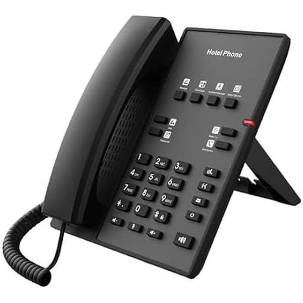 Hotelltelefon - FANVIL H1 - 2 linjeknappar - Handsfree