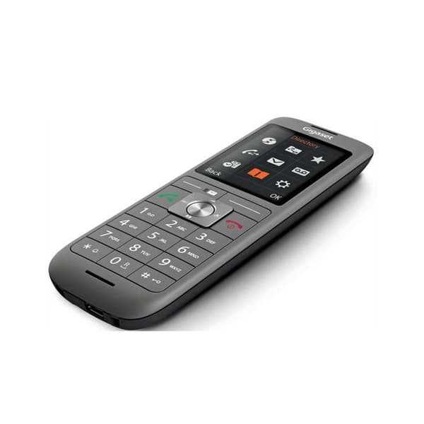 Trådlös fast telefon - GIGASET CL 660 Duo Antracit - Bakgrundsbelyst färgskärm - 400 kontaktkatalog