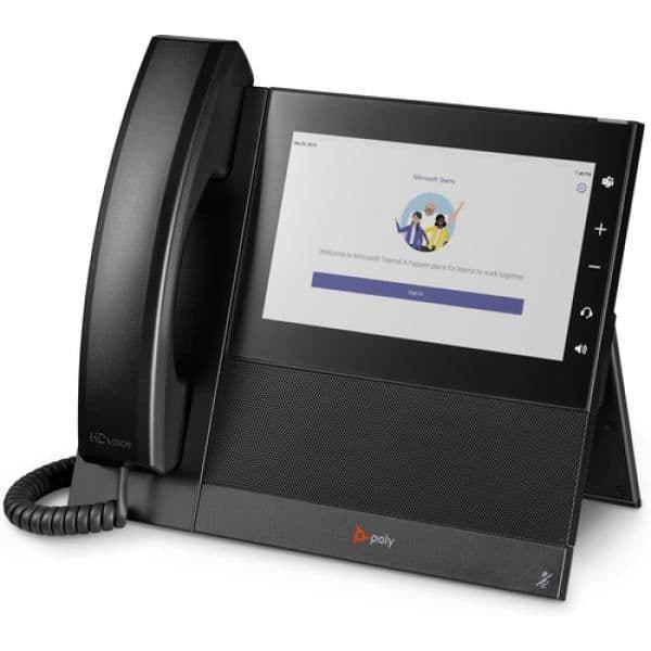 Poly CCX 600 för Microsoft Teams - VoIP-telefon med nummerpresentation/samtal väntar - SIP, PSTN, RTP - 24 linjer -