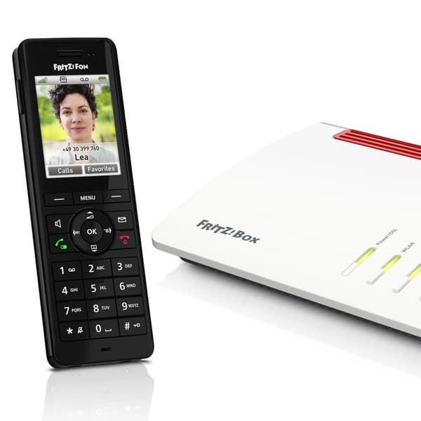 Fastnettelefon Fritz! X6 Sort