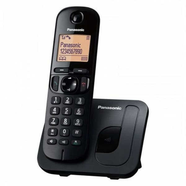 Trådlös Telefon Panasonic KX-TGC210 - Svart Svart