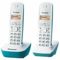 Miniatyrbild 1 av 3: Trådlös Telefon Panasonic KX-TG1612FRC Ambra Blå/Vit
