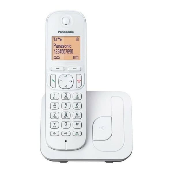 Trådlös Telefon Panasonic KX-TGC210SPW Vit Ambra Vit