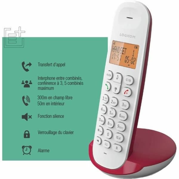 Fastnettelefon Logicom DECT ILOA 150 SOLO