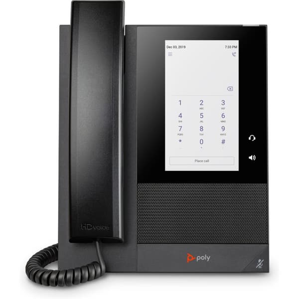 IP telefon Poly 848Z8AA#AC3 Sort