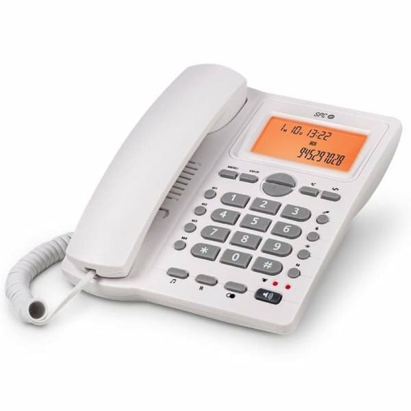 Fastnettelefon SPC 3612B Hvid Hvid