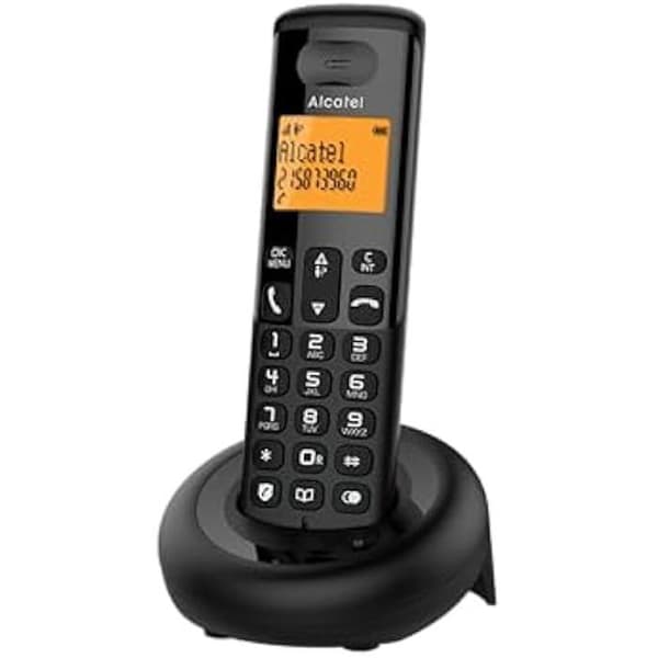 Trådlös telefon - Alcatel - Standard - Handsfree - Flerfärgad Svart