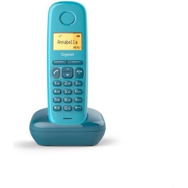 Gigaset A170 Blå trådlös telefon - Telefonkatalogkapacitet 50 - Färg Blå Blå